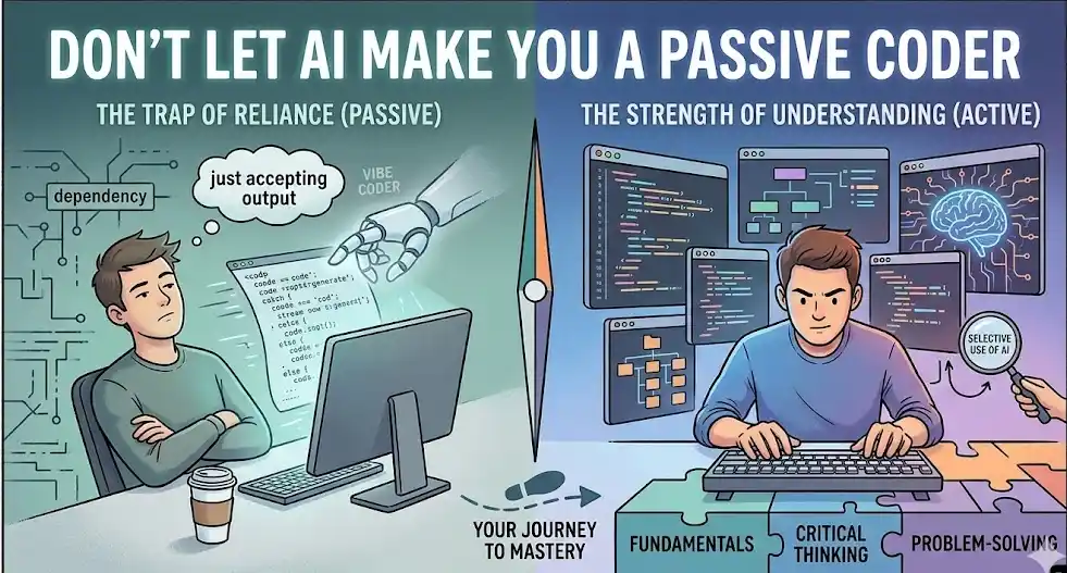 Don't Let AI Turn You Into a Passive Coder